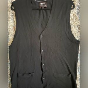 Simons Black Merino Wool Sweater